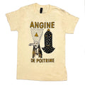 New Angine de Poitrine Band natural Color T Shirt Full Size S-5XL