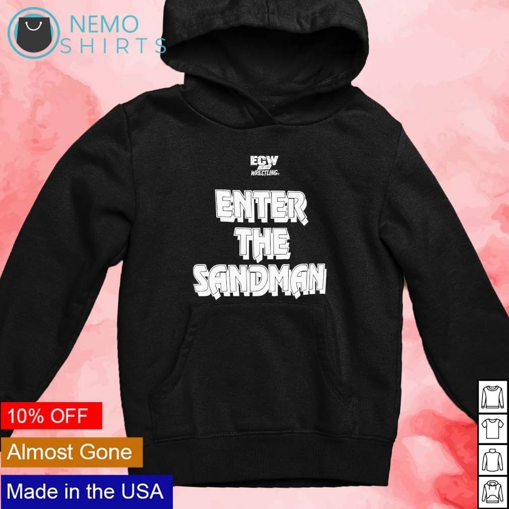 The Sandman ECW Hardcore Wrestling shirt