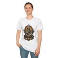 Skeleton Hand Mechanic Spark Plug Dark Fantasy Garage Unisex Softstyle T-Shirt