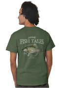 Gill McFinns White Crappie Fishing Trip Gift Womens or Mens Crewneck T Shirt Tee