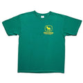 Vintage Parody Shirt L Green Juans Deere Puerto Vallarta Mexico Funny Novelty