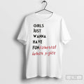 Premium Girl Just Wanna Have Fundamental Human Rights T Shirts
