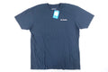 COLUMBIA NAVY BLUE 2XL ALWAYS OUTSIDE DOG NATURE ART TSHIRT MENS NWT NEW
