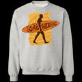 Gone Surfing Ocean Beach Crewneck Sweatshirt