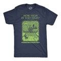 Mens Funny T Shirts How High Is Too High Sarcastic 420 Graphic Novelty Book Tee