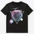 James Name Retro Vaporwave Aesthetic Art Style Tiger Unisex T-Shirt
