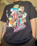 Hunter X Hunter Anime Manga black T shirt 90s Rare design Unisex S-5XL