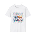 Pawsitive Vibes Softstyle T-Shirt, Cute Animal Lover Tee, Positive Vibe Shirt