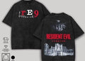 Resident Evil Requiem horror Game Tshirt 2 Sided Cotton unisex graphic