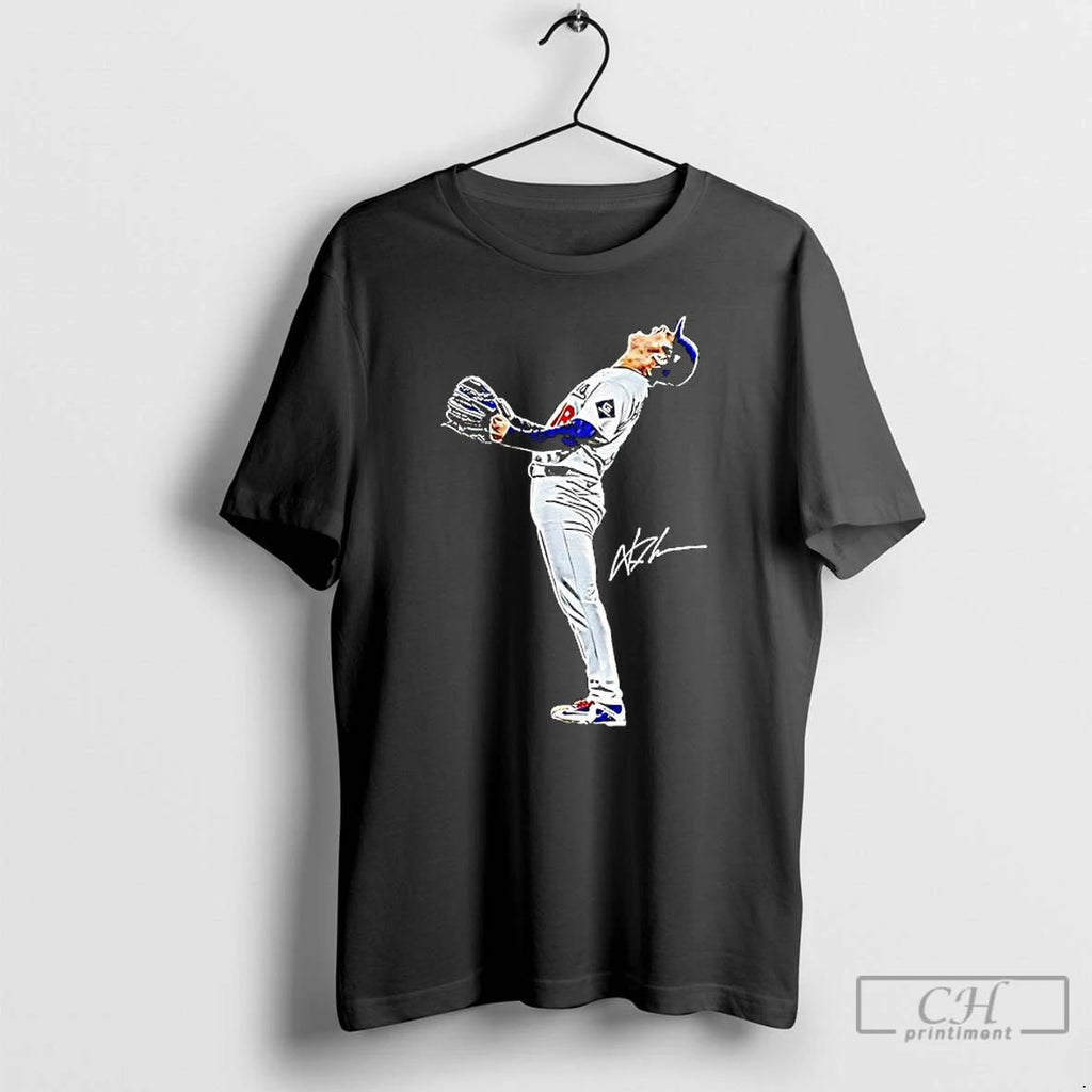 Premium Yamamoto Lights Out Dodgers La Signature T Shirts