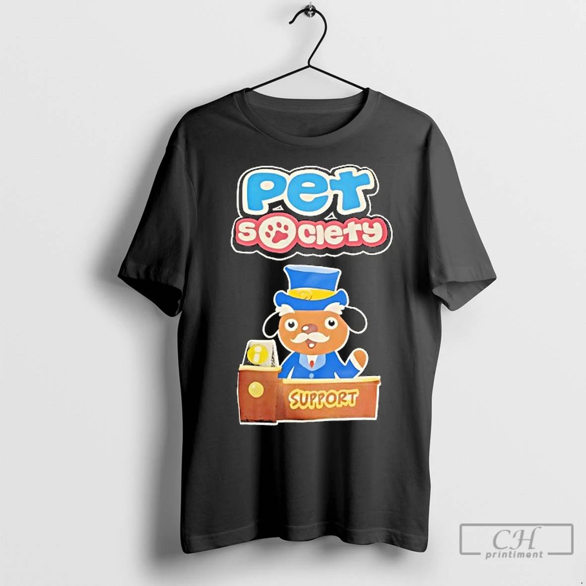 Classic Pet Society Support Cartoon