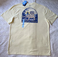 NWT Mens IZOD Saltwater Yellow Dog Sail And Surf Graphic T Shirt Size Large