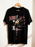 1986 Ted Nugent Little Miss Dangerous Tour Concert T Shirt Black Men