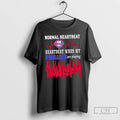 Classic Normal Heartbeat Heartbeat When My Philadelphia Phillies Baseball Are Playing T Shirts