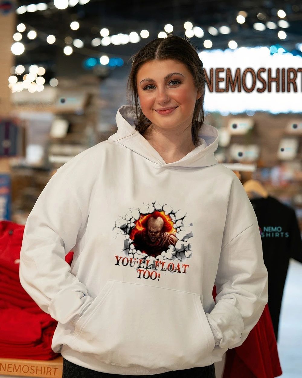 Pennywise the Clown You’ll Float Too IT Halloween shirt