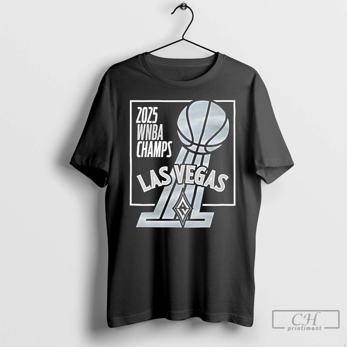 Classic Las Vegas Aces 2025 Wnba Champs Trophy T Shirts