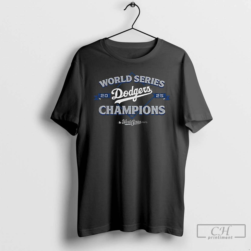 Classic Los Angeles Dodgers 9x World Series Champions T Shirts