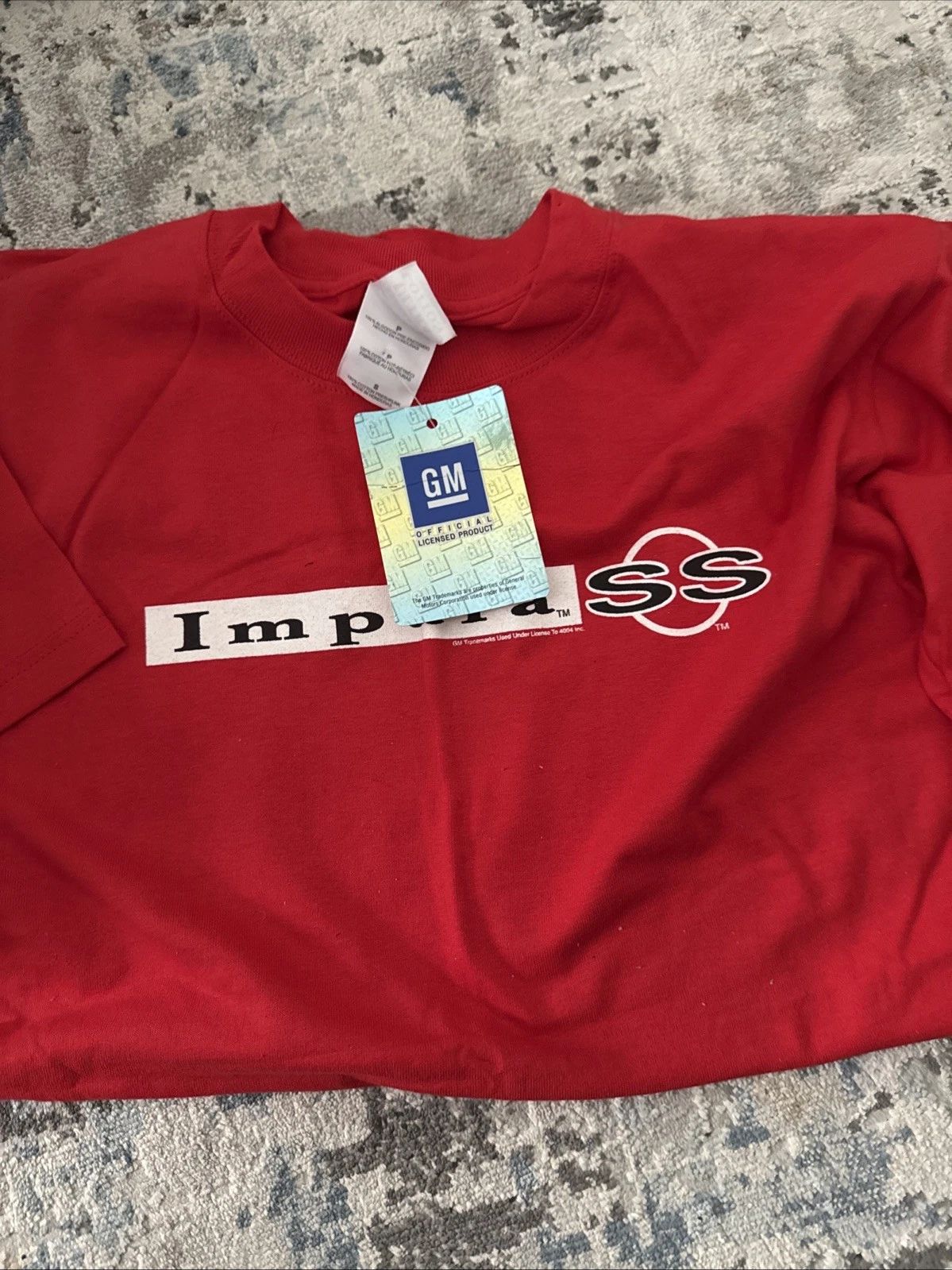GM IMPALA S -S Ultra Cotton Gildan Activewear Size S Red