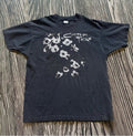 Vintage Cocteau Twins Aesthetic Flower Inspired Unisex Black T-shirt Size