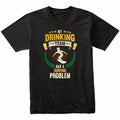 My Drinking Team Has A Surfing Problem Funny Surfer T-Shirt