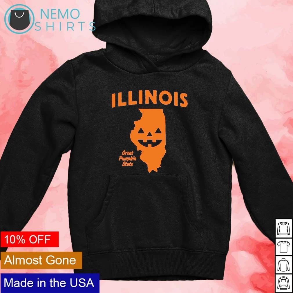 Illinois Great Pumpkin State Halloween shirt