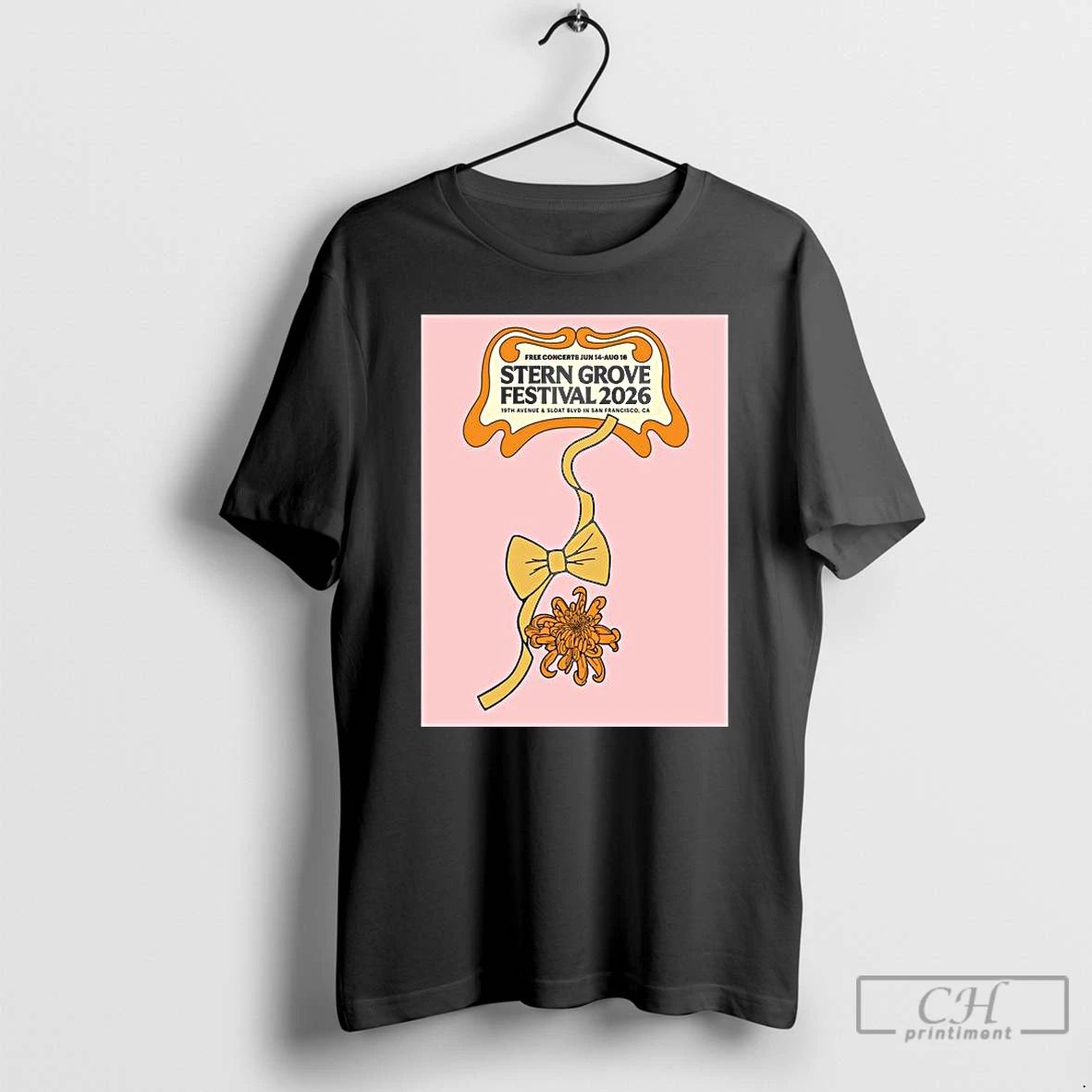 Premium Stern Grove Festival San Francisco Ca Concert Jun 14 Aug 16 2026 T Shirts