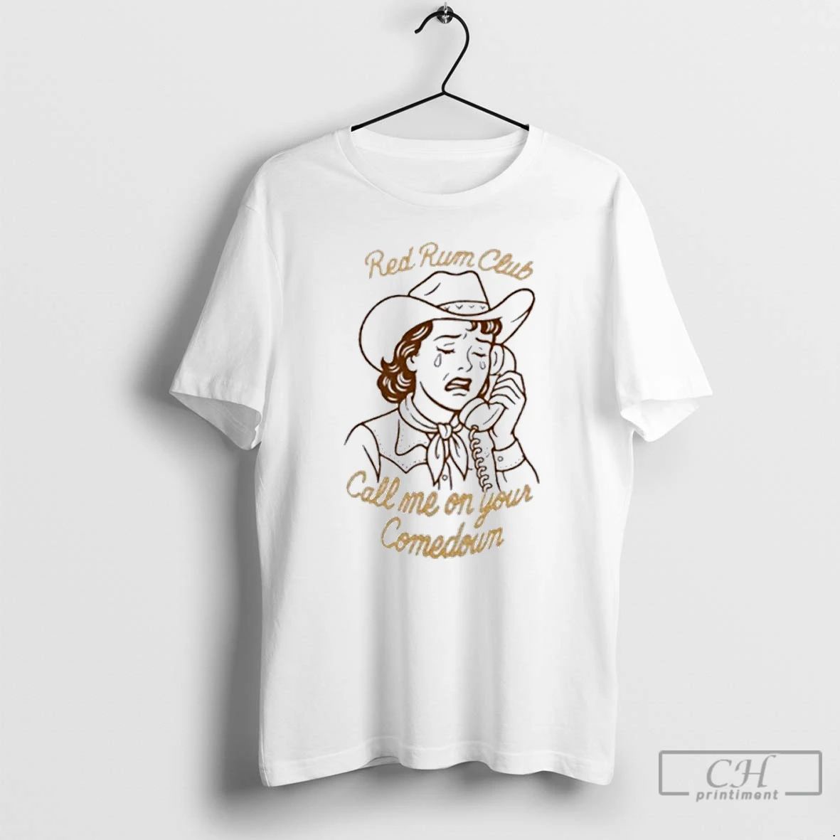 Classic Red Rum Club Call Me On Your Comedown 2025 T Shirts