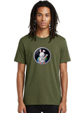 Space-Bunny-7 Mens Graphic Tee, 100% Cotton, Casual Summer Wear