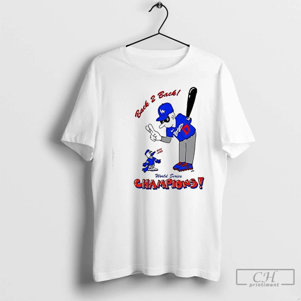 Premium La Dodgers Defeating The Toronto Blue Jays Back 2 Back 24 And 25 Champions