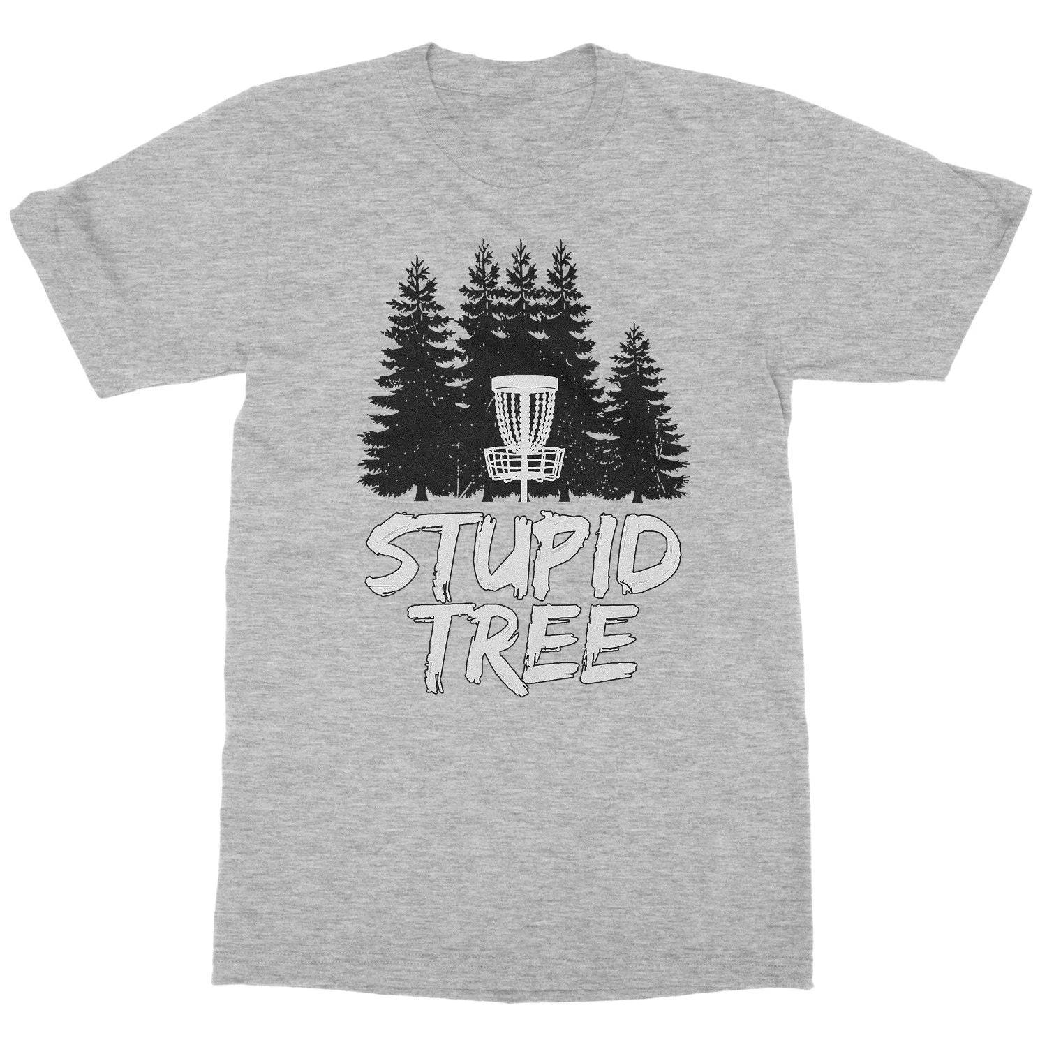 Stupid Tree Disc Golf T Funny Fun Frisbee Golf Tee Unisex T-Shirt