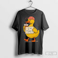 Premium Im Tired Duck Drinking Coffee