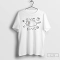 Classic Cat Mara Goang If You Lie Down Youll Be Blessed T Shirts