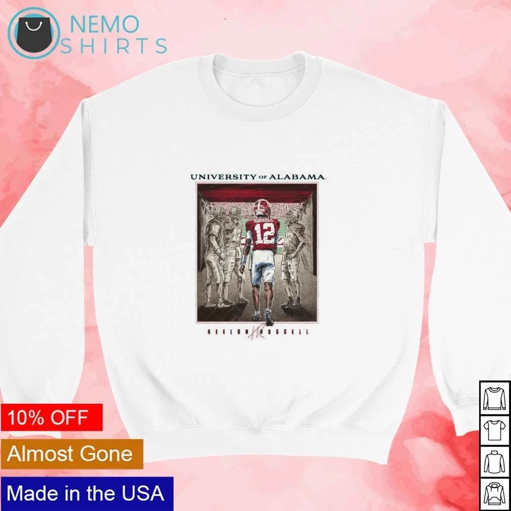 Keelon Russell University of Alabama No 12 Signature shirt