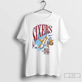 Classic Philadelphia 76ers Nba Est 1946 Classic Map T Shirts