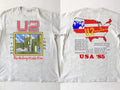 U2 On Tour 1985 T-Shirt, Double Sided T-Shirt