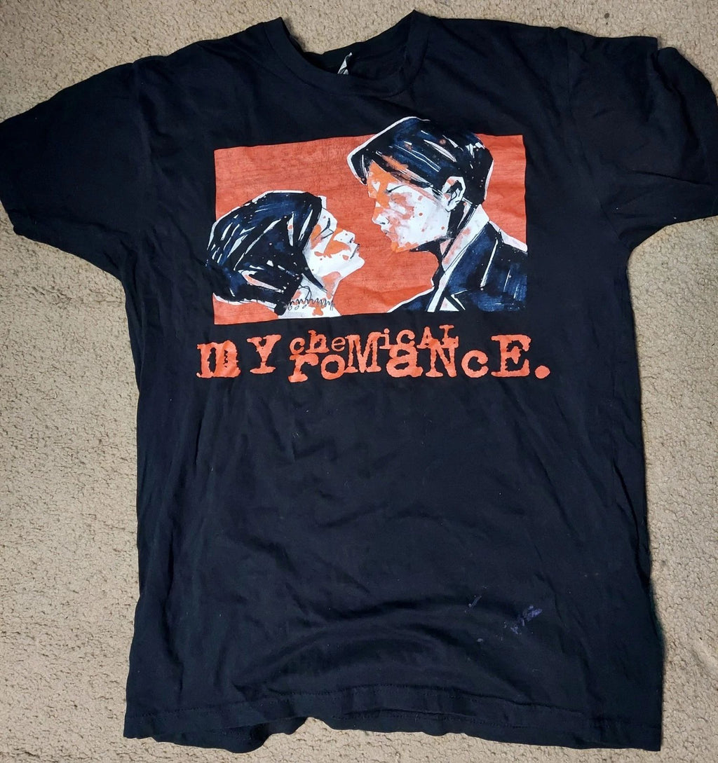 My Chemical Romance T Shirt  Sz M Three Cheers For Sweet Revenge Emo Reprint