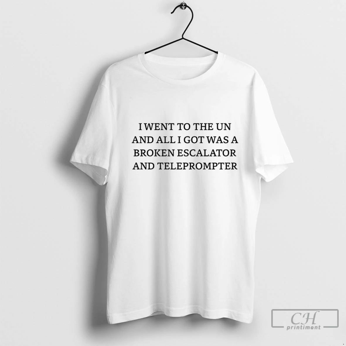 Premium I Went To The Un And Got Escalator And Teleprompter Trump