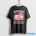 In October We Wear Pink Postal Worker Breast Cancer Awareness Mail Carrier Tshirts Sweater