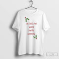 Classic He Sees You When Youre Wanking Christmas T Shirts