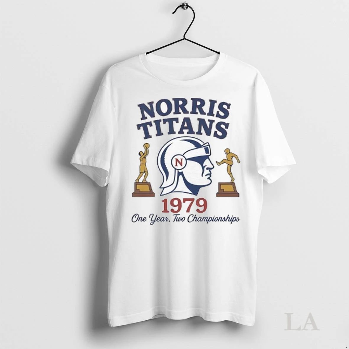 Original Norris Titans 1979 One Year Two Championships Two Trophies Ladies