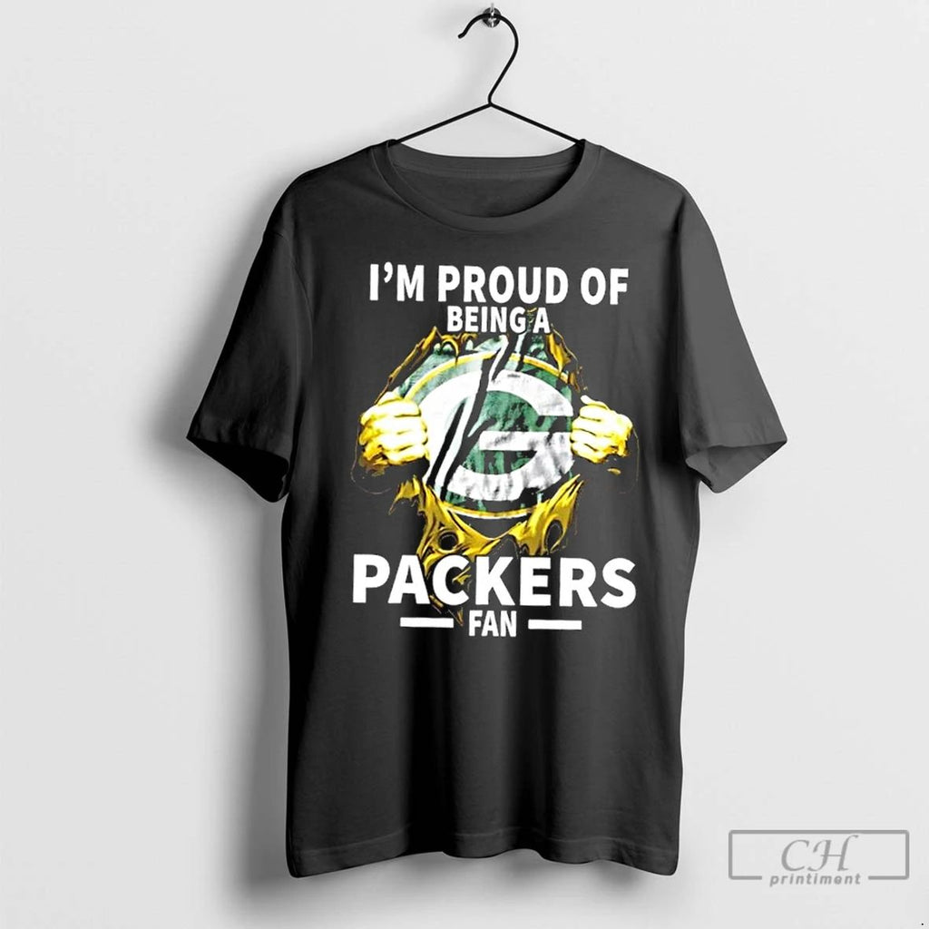 Premium Im Proud Of Being A Green Bay Packers Fan
