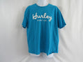 Hurley Surf Co. - Men's XL Blue, Short Sleeve, Cotton, Script Graphic T-Shirt