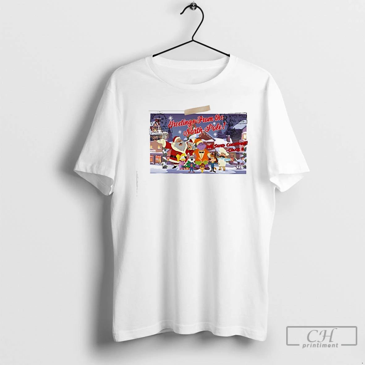 Premium Greetings From The North Pole T Shirts