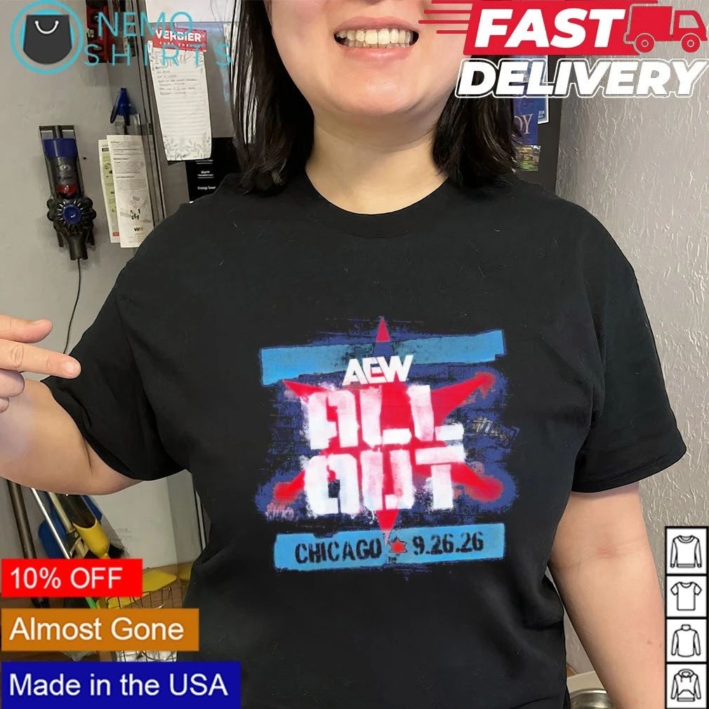 All Out Chicago 2026 Event Wrestling shirt