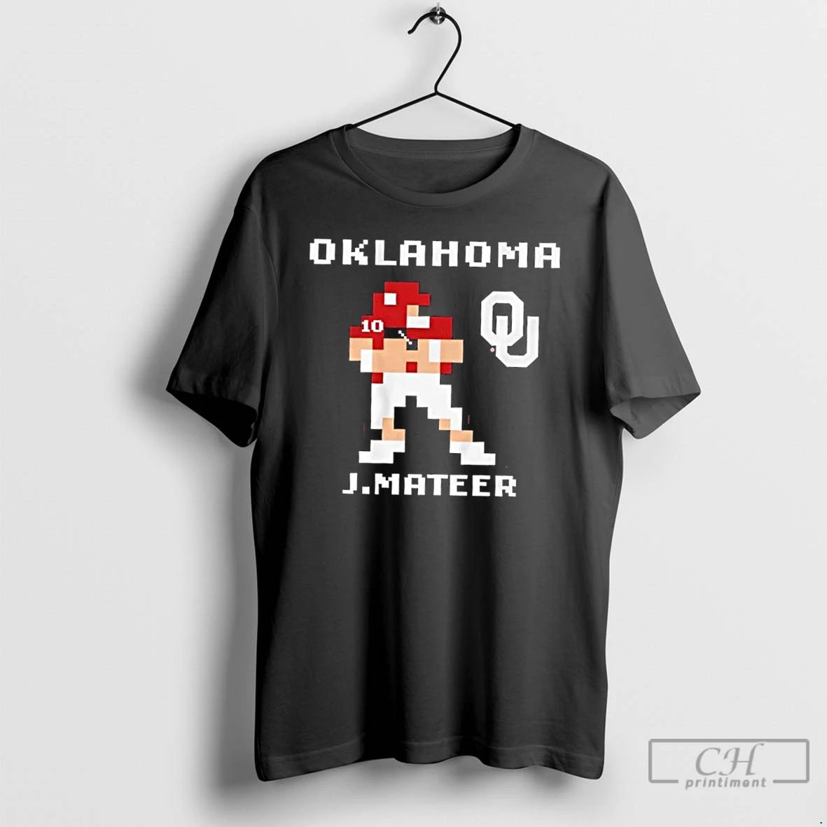 Premium Oklahoma Sooners Football John Mateer Retro Baller T Shirts