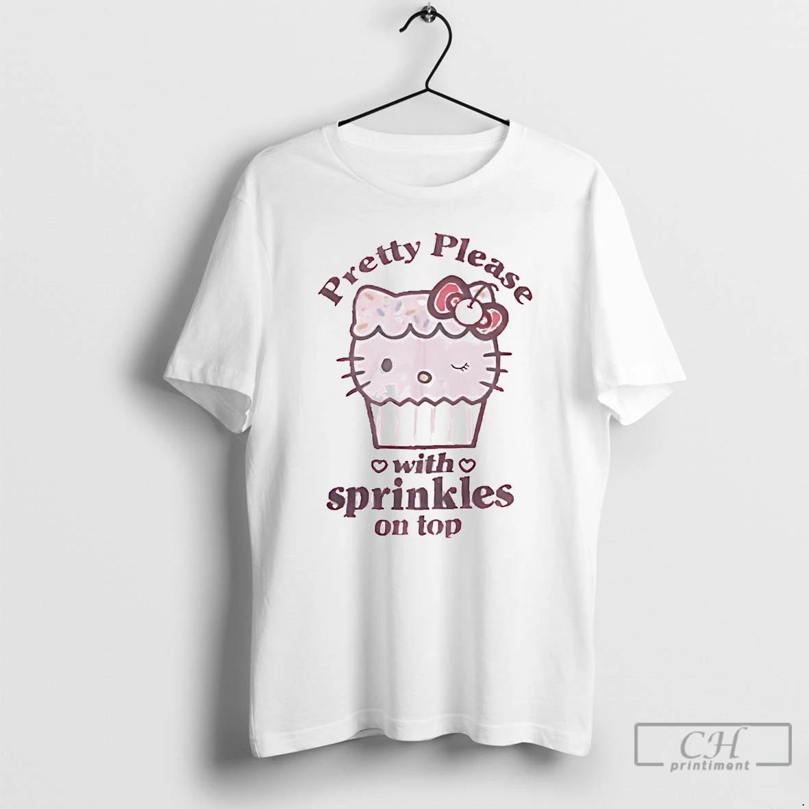 Premium Pretty Please With Sprinkles On Top T Shirts