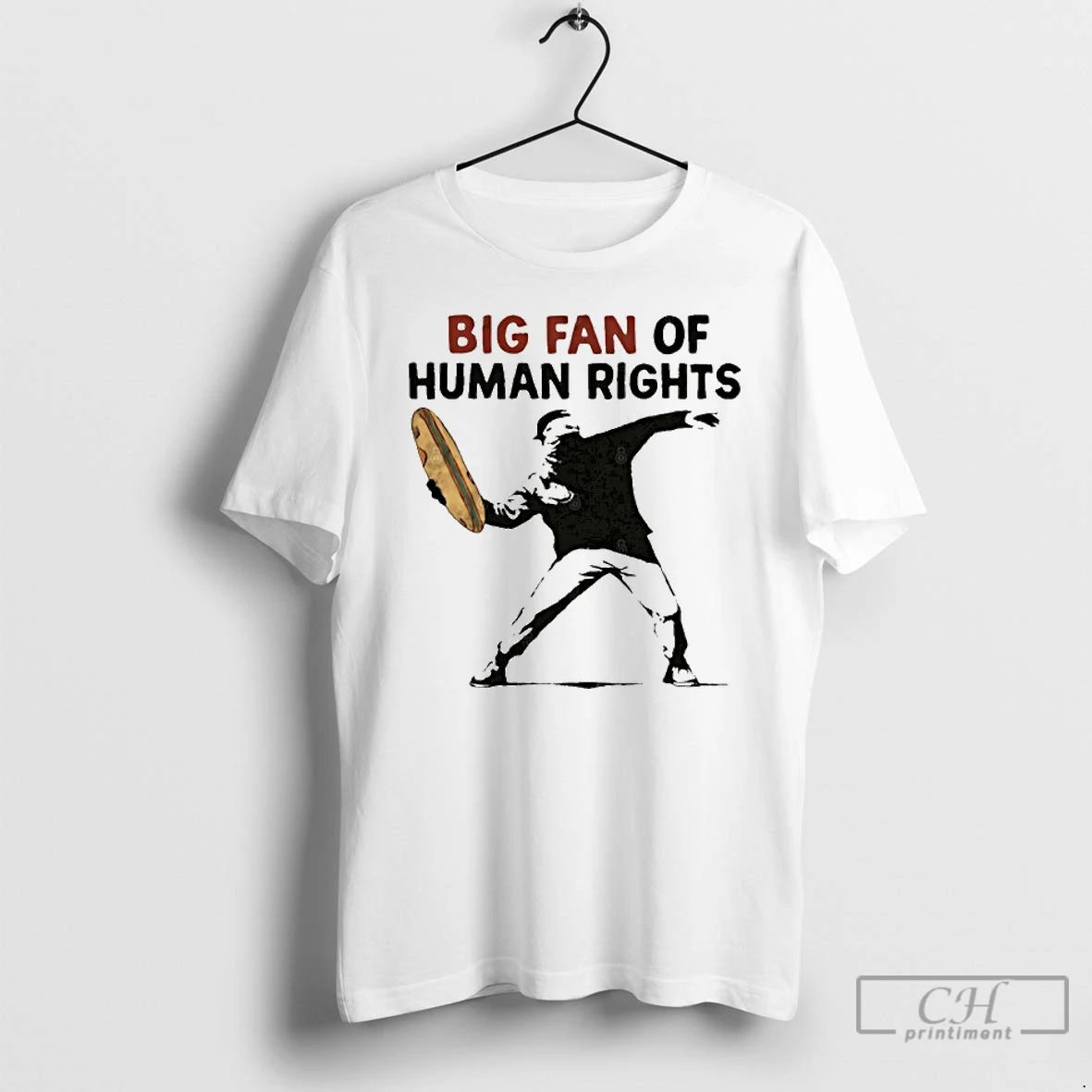 Premium Free Dc Sandwich Guy Big Fan Of Human Rights T Shirts