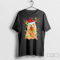 Classic Christmas Chow Chow Lights T Shirts