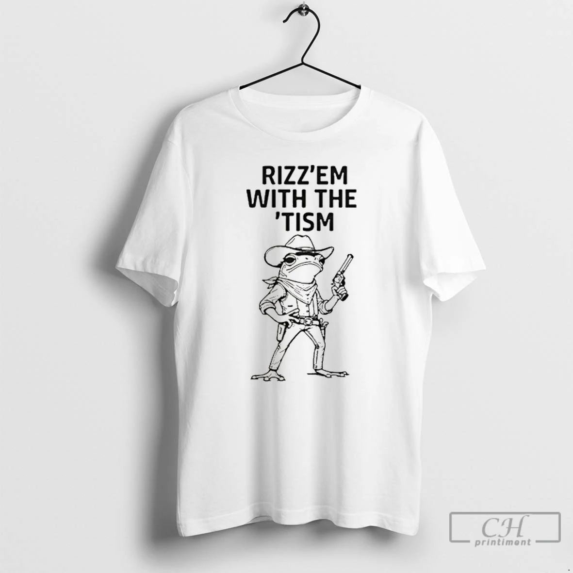 Classic Rizzem With The Tism Frog T Shirts