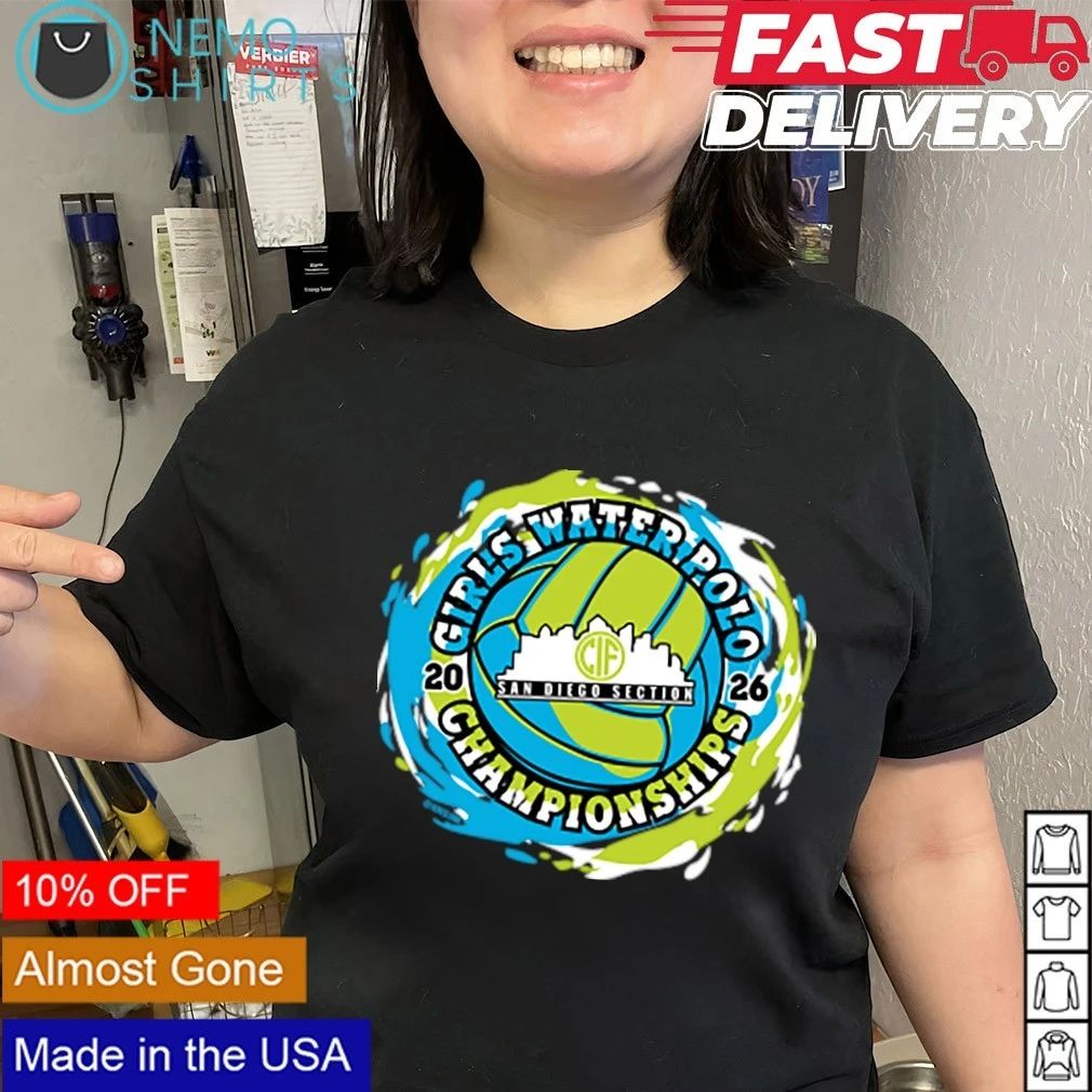 CIF-San Diego Section Girls Water Polo Championships 2026 shirt